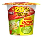 Ziemniaki puree z kawałkami marchewki i groszkiem 20% większe D5M Jumbo Pack Puree March.jpg