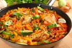 Paella z kurczakiem.jpg Paella z kurczakiem.jpg