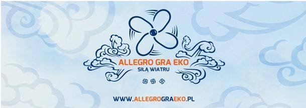 Allegro gra EKO siłą wiatru