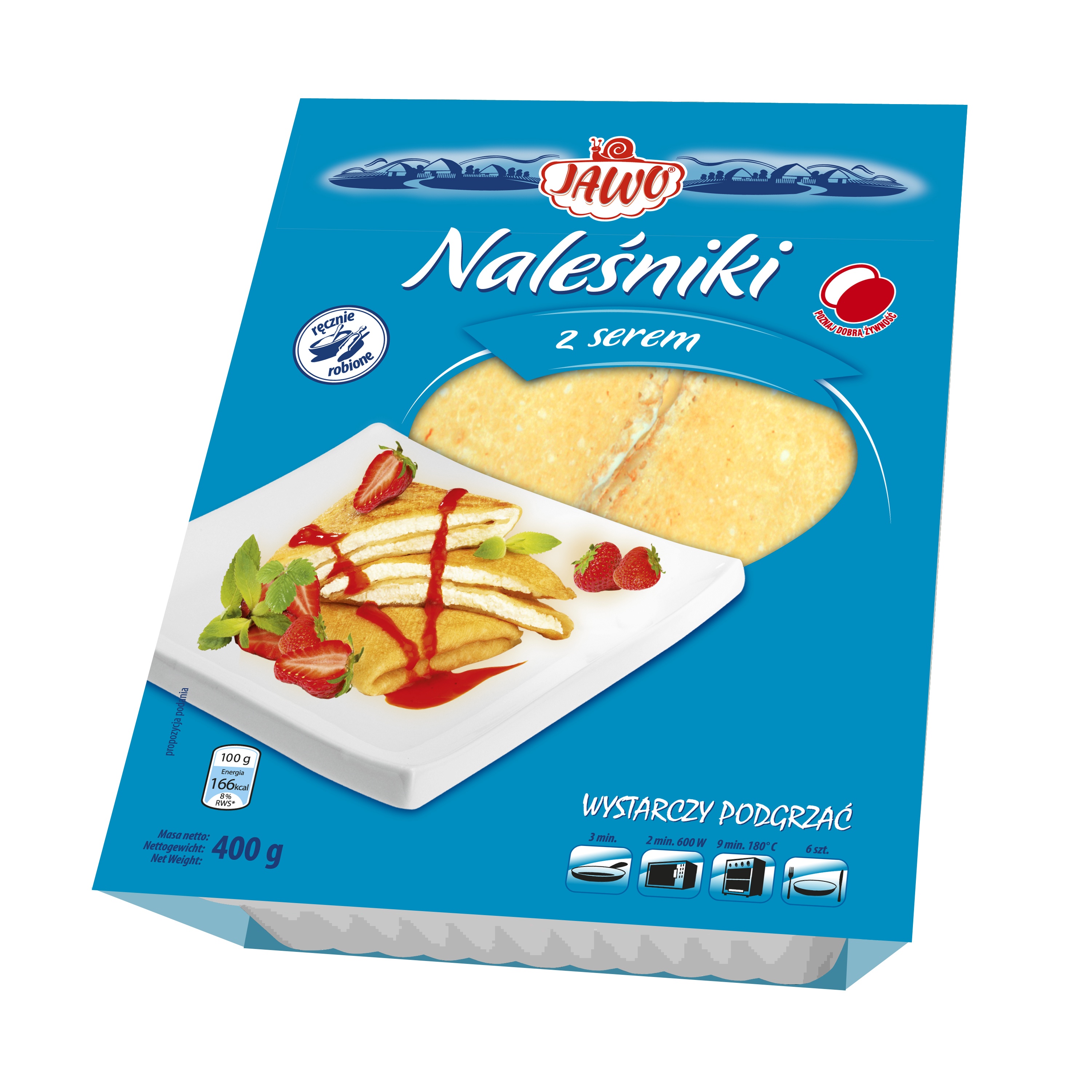 Danie błyskawiczne czyli naleśniki z serem