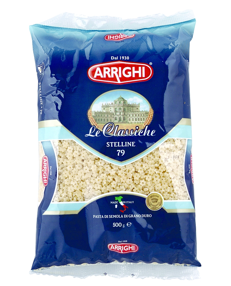 Makaron włoski w kształcie gwiazdki czyli Arrighi Stelline