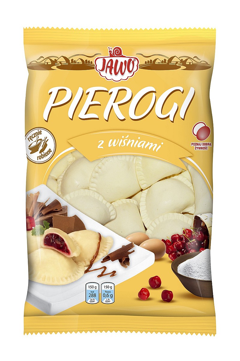 Ppierogi z wiśniami