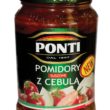 Oryginalne włoskie POMIDORY SUSZONE Z CEBULĄ w oleju