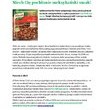 Fix Knorr Chili con carne – Niech Cię pochłonie meksykański smak