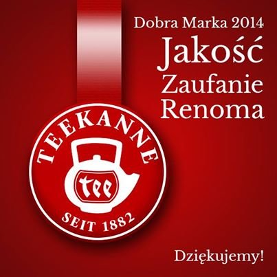 Tytuł „Dobra Marka 2014 – Jakość, Zaufanie, Renoma” dla TEEKANNE