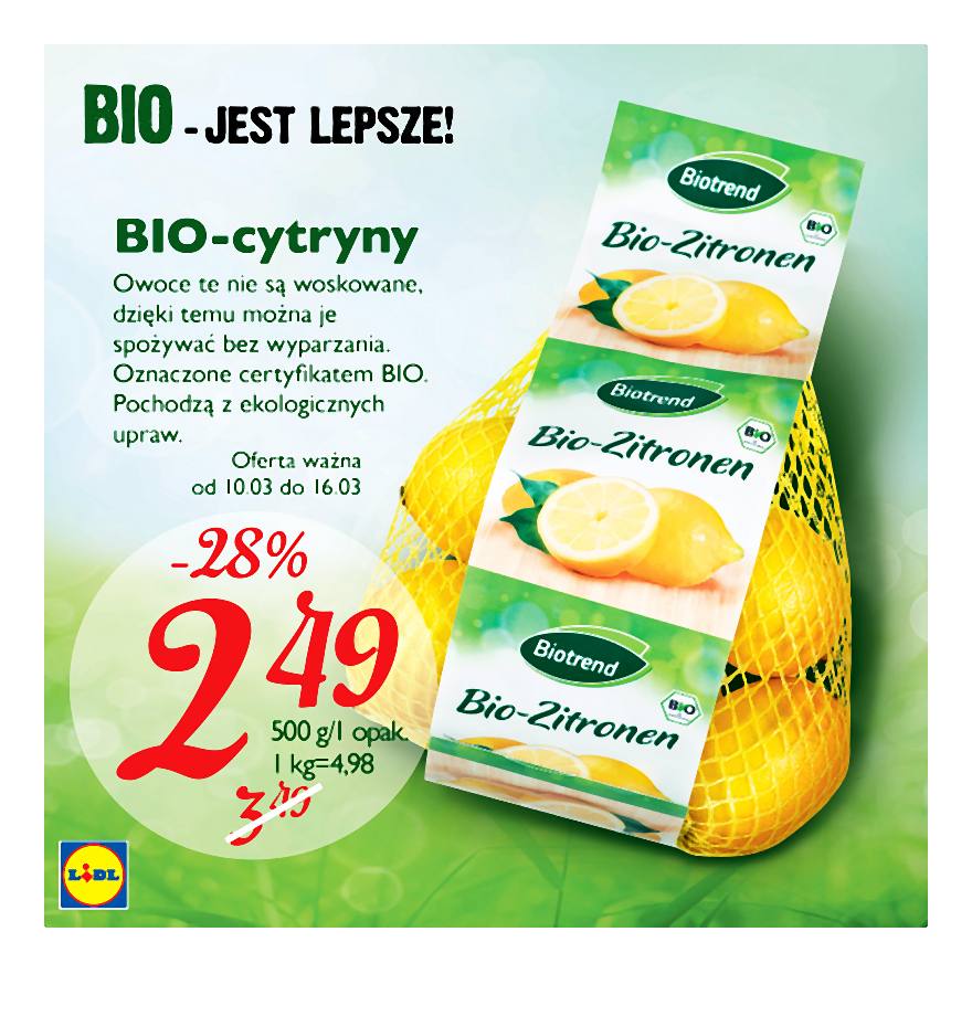 Ekologiczna żywność na co dzień