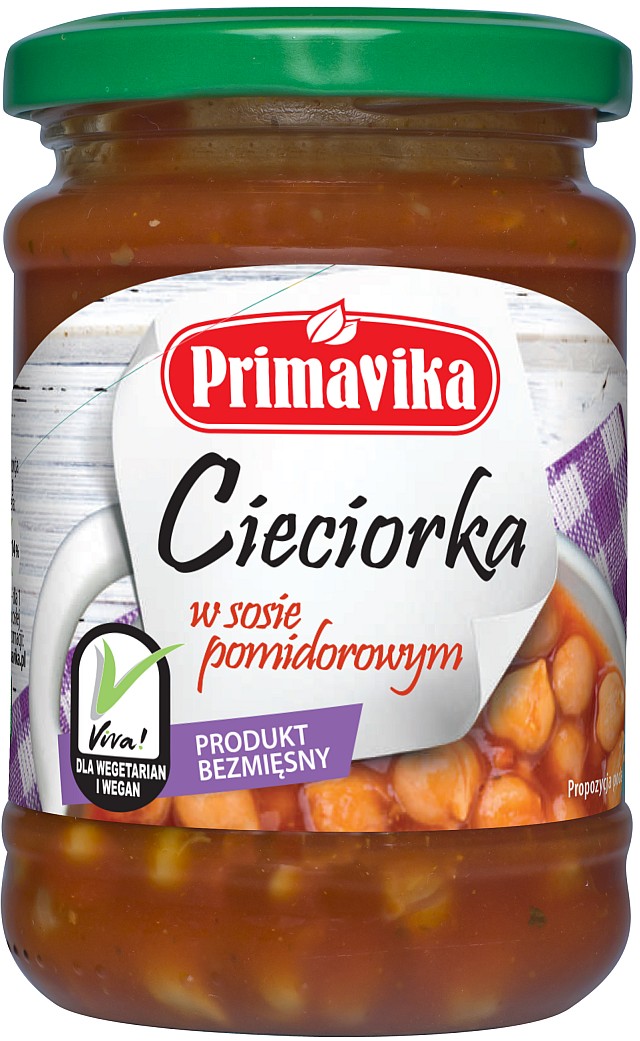 Cieciorka w sosie pomidorowym – zdrowe danie gotowe nie tylko dla wegetarian