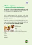 Sałatki z mięsem – pyszne dania na wakacyjne dni