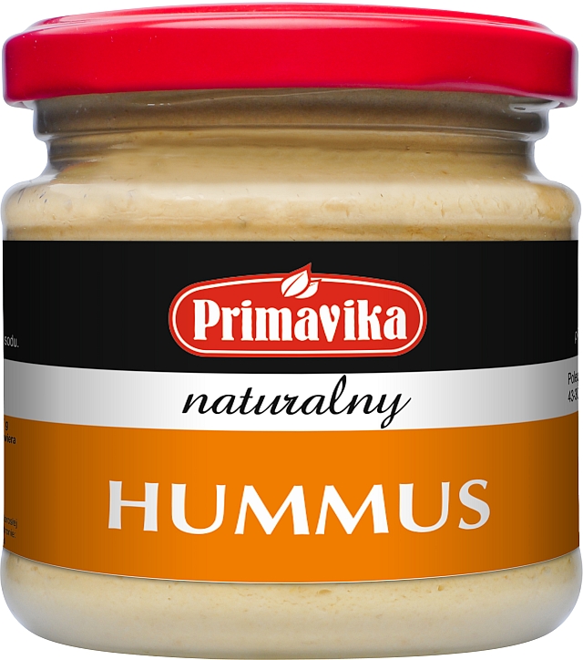Hummus naturalny Primavika – aromatyczna kuchnia w arabskim stylu