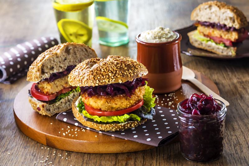 Przepis na burger z kaszy jęczmiennej – według Babci Zosi