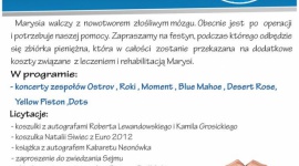 Pomóżmy Marysi wygrać z nowotworem Zdrowie, LIFESTYLE - Ma zaledwie osiem lat, a jej świat rozpadł się na kawałki. Marysia Matuszyk, uczennica Szkoły Podstawowej im. Króla Zygmunta w Wasilkowie walczy z nowotworem złośliwym mózgu. Dziewczynka przeszła już skomplikowaną operacje, ale potrzebna jest droga i długotrwała rehabilitacja.