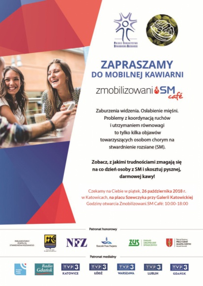 ZMOBILIZOWANI.SM CAFÉ ZAPARKUJE POD GALERIĄ KATOWICKĄ