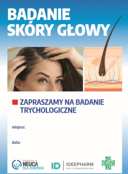 Bezpłatne badanie skóry głowy Zdrowie, LIFESTYLE - Szerzenie wiedzy nt. profilaktyki w zakresie nadmiernego wypadania włosów, ochrony skóry głowy i odpowiednich zachowań prozdrowotnych - to założenia akcji Fundacji NEUCA dla Zdrowia. Program startujący 2.09.2019 polega na bezpłatnych badaniach trychologicznych.
