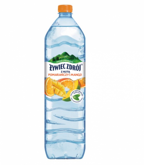 Zdrojek od Żywiec Zdrój w nowej, poręcznej butelce