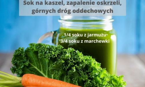 Kaszel, zapalenie oskrzeli, górnych dróg oddechowych. Najlepszy sok!