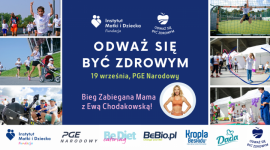 Piknik "Odważ się być zdrowym!" z Ewą Chodakowską na PGE Narodowym w Warszawie! Zdrowie, LIFESTYLE - Kolejna, siódma już edycja pikniku rodzinnego „Odważ się być zdrowym!”, odbędzie się 19 września 2021 roku na PGE Narodowym. Słynna trenerka Ewa Chodakowska została ambasadorką tegorocznego biegu „Zabiegana Mama!” i pobiegnie razem z biegaczkami i biegaczami!